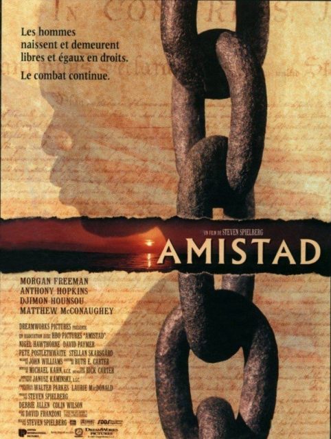 Amistad - Streaming. 1 Affiche Poster de Amistad avec Djimon Hounsou Morgan Freeman et David Paymer 1997