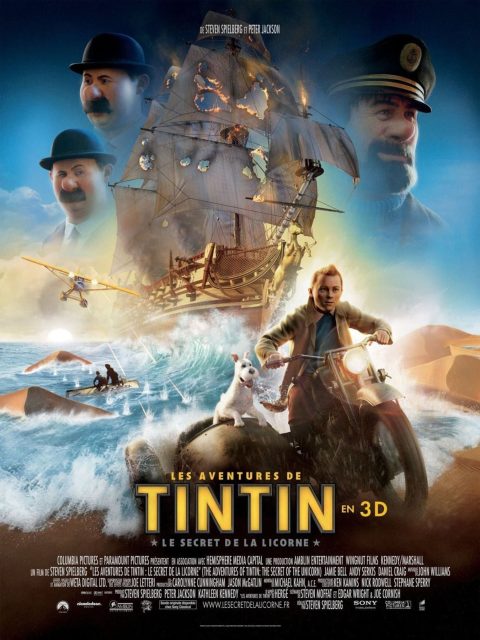 Les aventures de Tintin : le secret de la Licorne - Streaming. 1 Affiche Poster de Les aventures de Tintin : le secret de la Licorne 2011