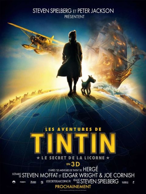 Les aventures de Tintin : le secret de la Licorne - Photos et affiches. 2 Affiche Poster de Les aventures de Tintin : le secret de la Licorne 2011
