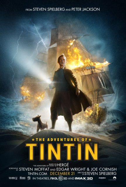Les aventures de Tintin : le secret de la Licorne - Photos et affiches. 6 Affiche Poster de Les aventures de Tintin : le secret de la Licorne 2011
