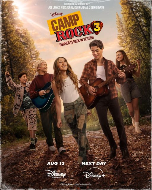 Camp Rock 3 - Photos et affiches. 3 Affiche Poster de Camp Rock 3 avec Joe Nick Kevin Jonas et Liamani Segura 2026
