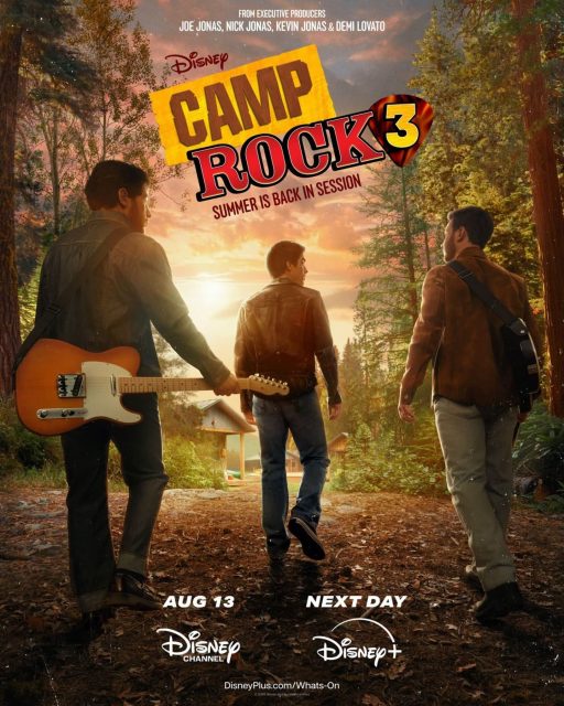Camp Rock 3 - Photos et affiches. 5 Affiche Poster de Camp Rock 3 avec Joe Nick Kevin Jonas et Liamani Segura 2026