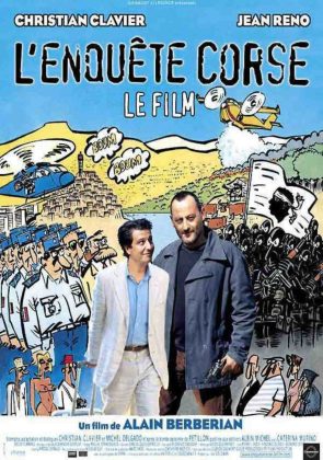 Affiche Poster de L'enquête Corse avec Christian Clavier Jean Reno et Caterina Murino 2004