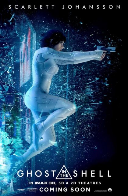 Ghost in the Shell - Photos et affiches. 7 Affiche Poster de Ghost in the Shell avec Scarlett Johansson 2000
