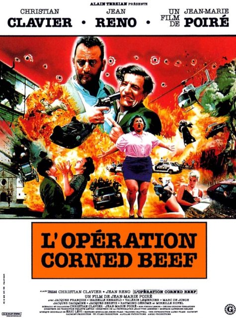 L'opération Corned beef - Streaming. 1 Affiche Poster de L'opération Corned beef avec Jean Reno Christian Clavier et Jacques François 1991