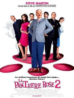 Affiche Poster de La Panthère Rose 2 avec Steve Martin Jean Reno et Alfred Molina 2009