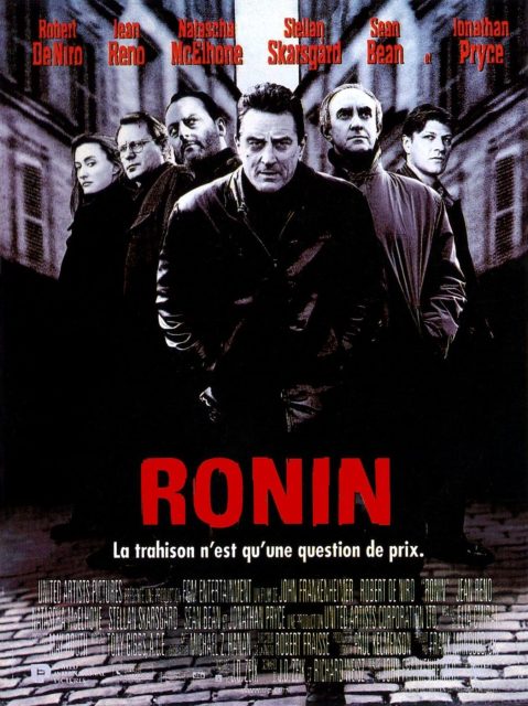 Ronin. 1 Affiche Poster de Ronin avec Robert De Niro Jean Reno et Natascha McElhone 1998