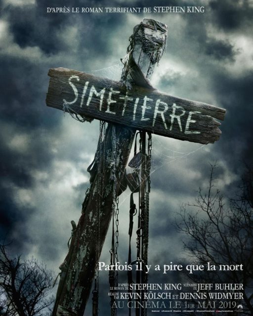 Simetierre (2019) - Photos et affiches. 2 Affiche Poster de Simetierre Pet Sematary avec Jason Clarke Amy Seimetz et John Lithgow 2019