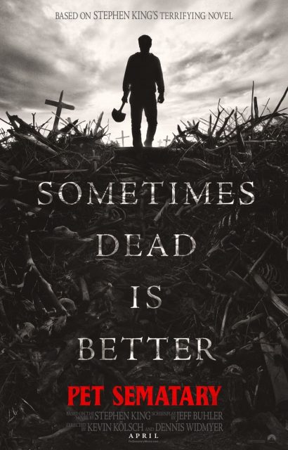 Simetierre (2019) - Photos et affiches. 6 Affiche Poster de Simetierre Pet Sematary avec Jason Clarke Amy Seimetz et John Lithgow 2019