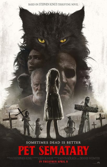Simetierre (2019) - Photos et affiches. 8 Affiche Poster de Simetierre Pet Sematary avec Jason Clarke Amy Seimetz et John Lithgow 2019