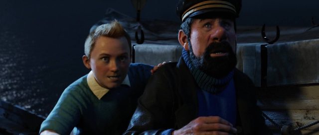 Les aventures de Tintin : le secret de la Licorne. 5 Scène dans Les aventures de Tintin : le secret de la Licorne 2011