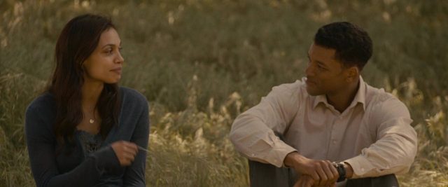 Sept vies. 3 Will Smith Rosario Dawson et Woody Harrelson dans Sept vies Seven pounds 2008