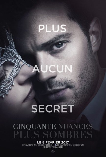 Cinquante nuances plus sombres - Photos et affiches. 2 Affiche Poster de Cinquante nuances plus sombres Fifty Shades Darker avec Dakota Johnson et Jamie Dornan 2017
