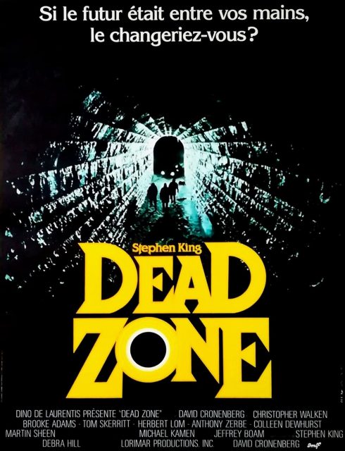 Dead Zone. 8 Affiche Poster de Dead zone avec Christopher Walken et Brooke Adams 1983