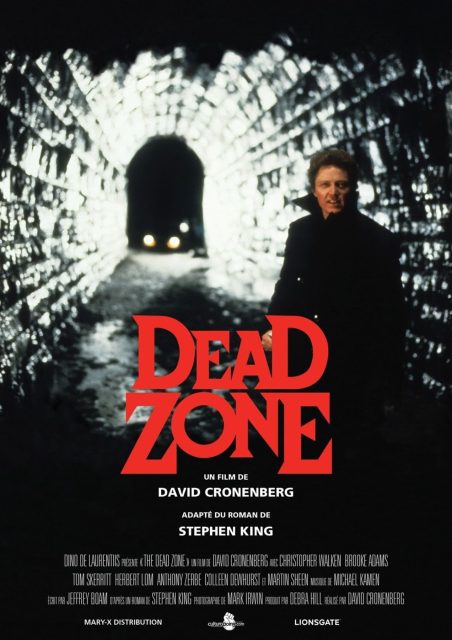 Dead Zone. 9 Affiche Poster de Dead zone avec Christopher Walken et Brooke Adams 1983