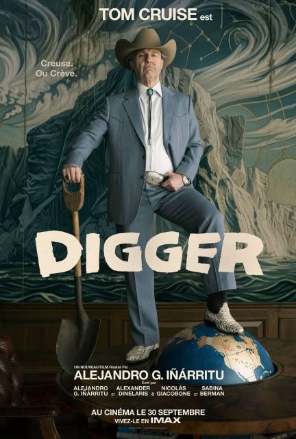 Digger. 7 Affiche Poster de Digger avec Tom Cruise 2026