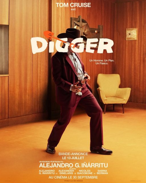 Digger. 9 Affiche Poster de Digger avec Tom Cruise 2026