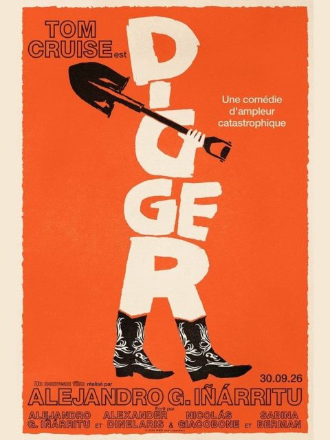 Digger. 10 Affiche Poster de Digger avec Tom Cruise 2026