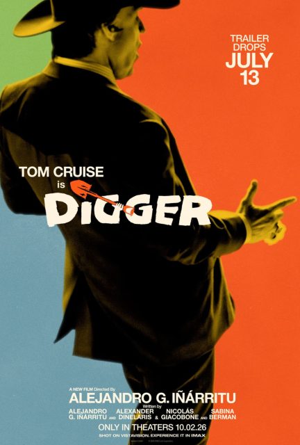 Digger. 15 Affiche Poster de Digger avec Tom Cruise 2026