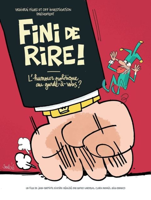 Affiche Poster de Fini de rire ! L'humour politique au garde-à-vous ? avec Guillaume Meurice Lionel Dutemple et Sandrine Alexi 2026
