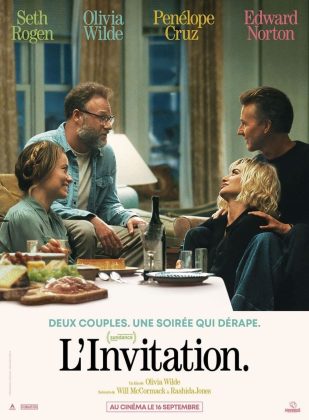 Affiche Poster de L'invitation The invite avec Seth Rogen Olivia Wilde et Penélope Cruz 2026