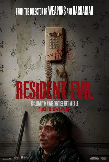 Resident Evil (2026). 14 Affiche Poster de Resident Evil avec Austin Abrams et Zach Cherry 2026