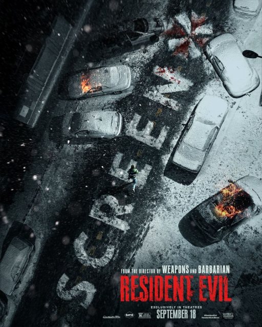 Resident Evil (2026). 18 Affiche Poster de Resident Evil avec Austin Abrams et Zach Cherry 2026