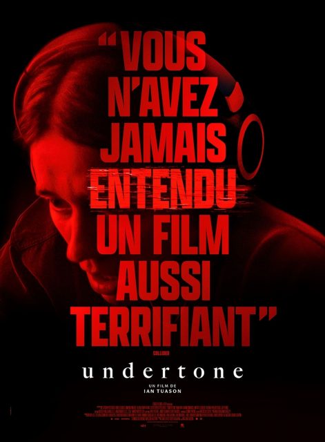 Undertone. 8 Affiche Poster de Undertone avec Nina Kiri Adam DiMarco et Michèle Duquet 2026