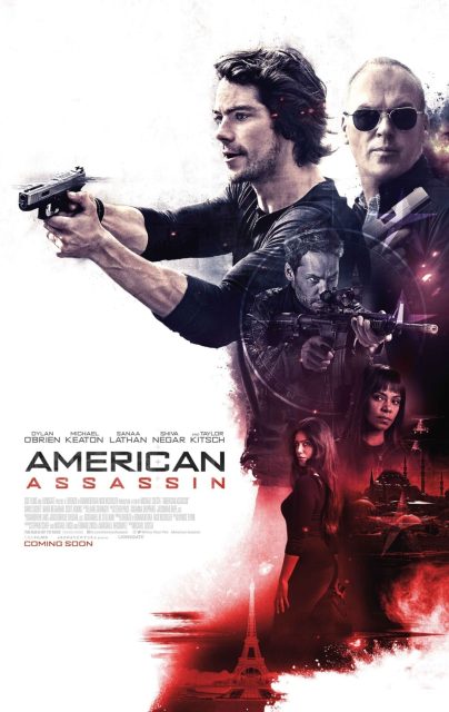American Assassin. 10 Affiche Poster de American Assassin avec Dylan O'Brien et Michael Keaton 2017