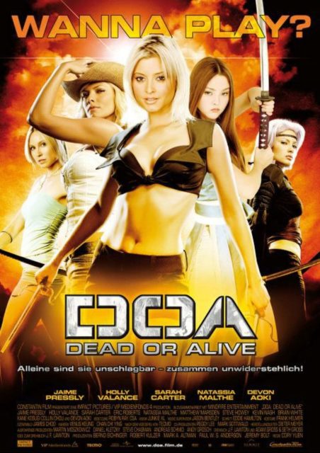 DOA : Dead or Alive. 10 Affiche Poster de DOA: Dead or Alive avec Devon Aoki Jaime Pressly et Holly Valance 2006