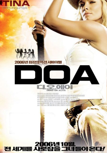 DOA : Dead or Alive. 17 Affiche Poster de DOA: Dead or Alive avec Devon Aoki Jaime Pressly et Holly Valance 2006