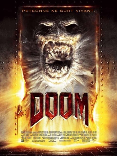 Doom. 8 Affiche Poster de Doom avec Karl Urban Dwayne Johnson et Rosamund Pike 2005