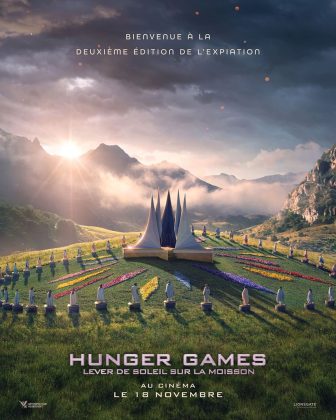 Affiche Poster de Hunger Games : lever de soleil sur la moisson Sunrise on the Reaping avec Joseph Zada et Ralph Fiennes 2026