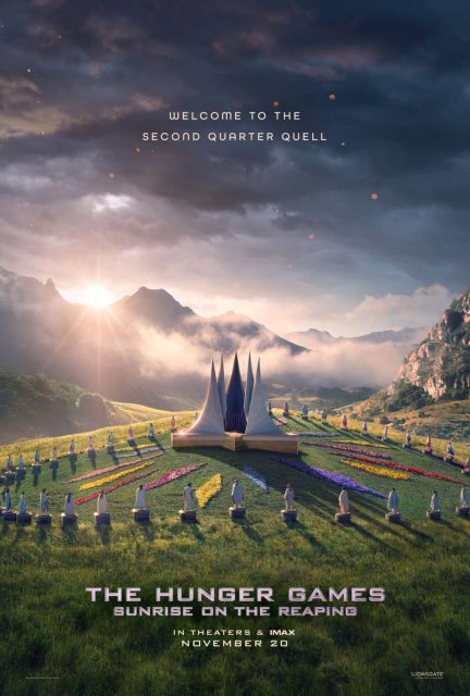Hunger Games : lever de soleil sur la moisson. 10 Affiche Poster de Hunger Games : lever de soleil sur la moisson Sunrise on the Reaping avec Joseph Zada et Ralph Fiennes 2026