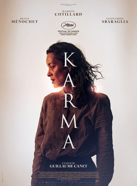 Karma. 1 Affiche Poster de Karma avec Marion Cotillard Leonardo Sbaraglia et Denis Ménochet 2026