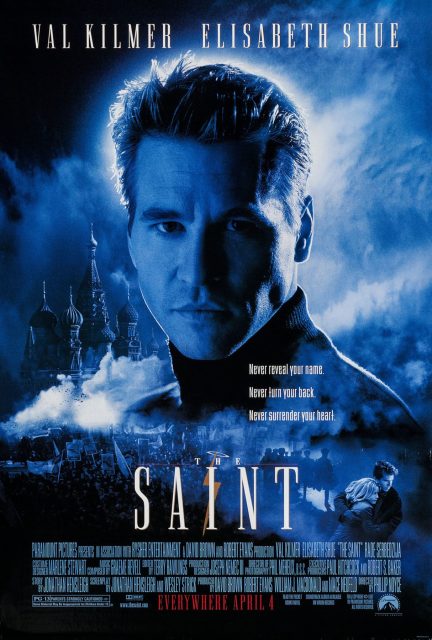 Le Saint. 9 Affiche Poster de Le Saint avec Val Kilmer et Elisabeth Shue 1997