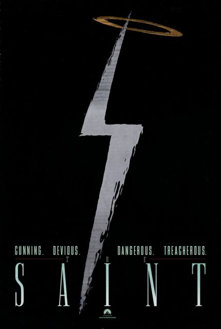 Le Saint. 11 Affiche Poster de Le Saint avec Val Kilmer et Elisabeth Shue 1997