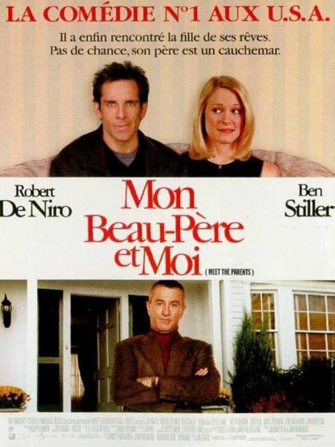 Mon beau-père et moi. 8 Affiche Poster de Mon beau-père et moi Meet the parents avec Ben Stiller et Robert De Niro 2000