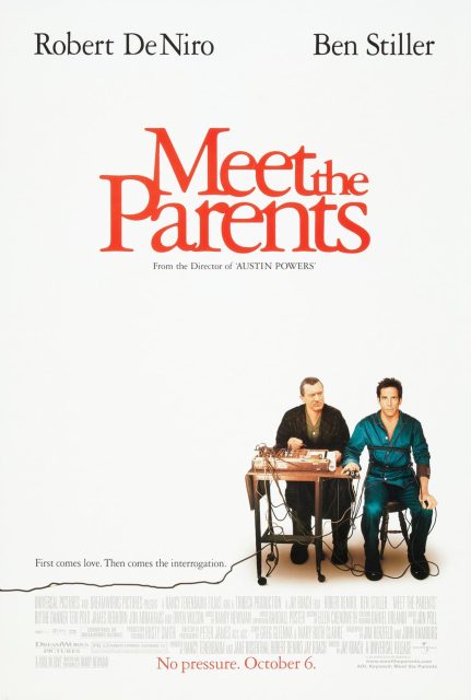 Mon beau-père et moi. 10 Affiche Poster de Mon beau-père et moi Meet the parents avec Ben Stiller et Robert De Niro 2000