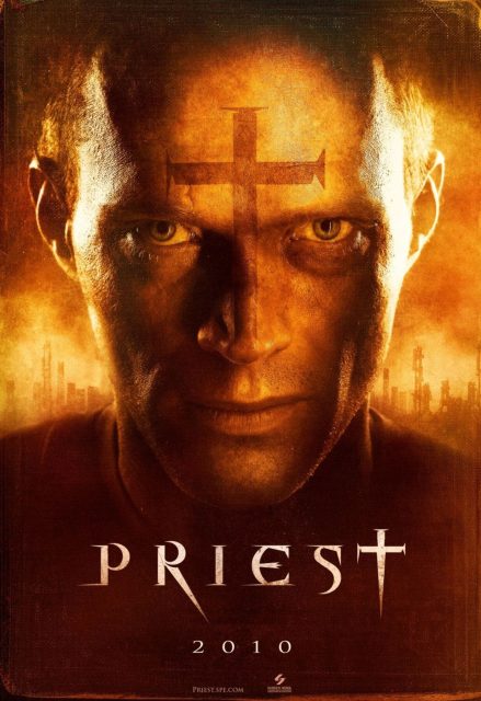 Priest. 10 Affiche Poster de Priest avec Paul Bettany Cam Gigandet et Maggie Q 2011