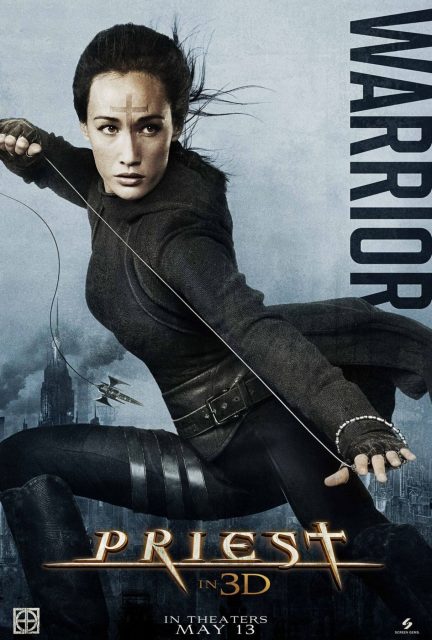 Priest. 14 Affiche Poster de Priest avec Paul Bettany Cam Gigandet et Maggie Q 2011