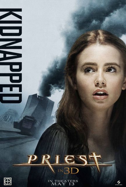 Priest. 16 Affiche Poster de Priest avec Paul Bettany Cam Gigandet et Maggie Q 2011