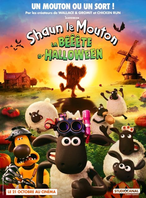 Shaun le mouton : La Bêêête d'Halloween. 7 Affiche Poster de Shaun le mouton : La Bêêête d'Halloween Sheep: The Beast of Mossy Bottom 2026