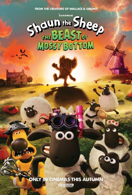 Shaun le mouton : La Bêêête d'Halloween. 8 Affiche Poster de Shaun le mouton : La Bêêête d'Halloween Sheep: The Beast of Mossy Bottom 2026
