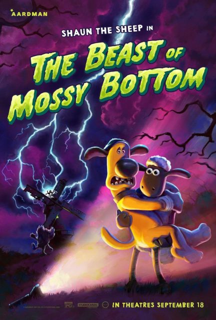 Shaun le mouton : La Bêêête d'Halloween. 10 Affiche Poster de Shaun le mouton : La Bêêête d'Halloween Sheep: The Beast of Mossy Bottom 2026