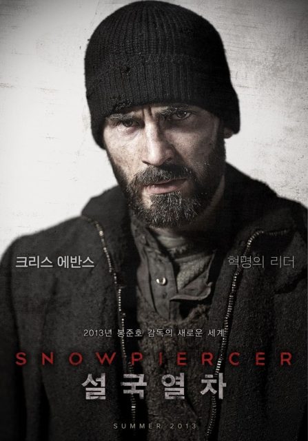 Snowpiercer : Le Transperceneige. 16 Affiche Poster de Snowpiercer : Le Transperceneige avec Chris Evans 2013