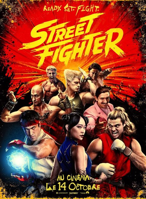 Street Fighter. 7 Affiche Poster de Street Fighter avec Noah Centineo et Andrew Koji 2026