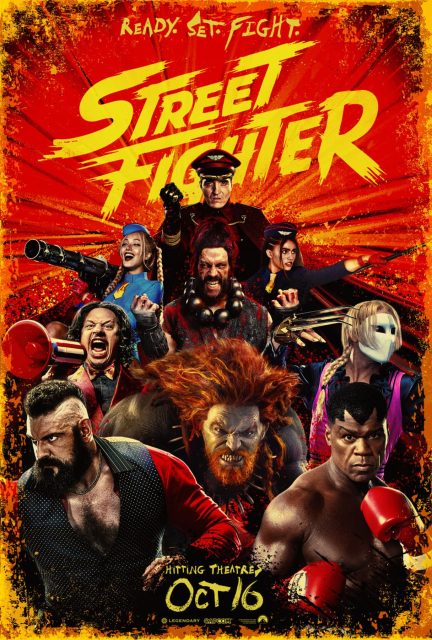 Street Fighter. 9 Affiche Poster de Street Fighter avec Noah Centineo et Andrew Koji 2026