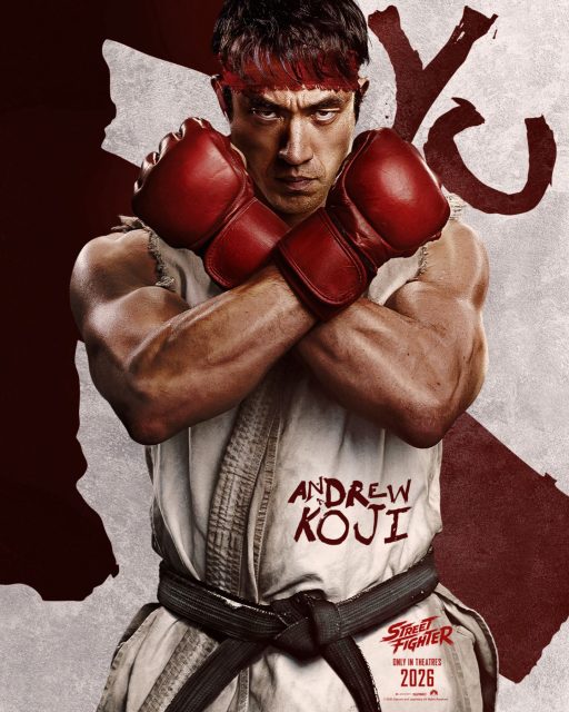 Street Fighter. 12 Affiche Poster de Street Fighter avec Noah Centineo et Andrew Koji 2026
