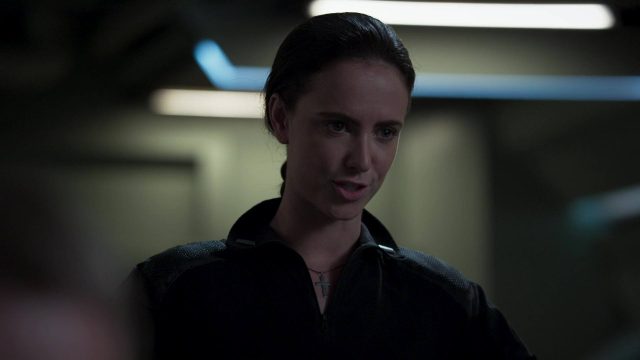 Doom : Annihilation. 8 Amy Manson Dominic Mafham et Luke Allen-Gale dans Doom : Annihilation 2019